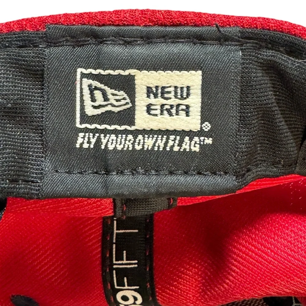 New York Yankees New Era 59fifty Hat Size 7.5 American Flag Star‎ MLB On Field